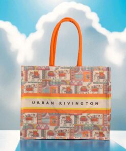 Urban Rivington Elephant Print Canvas Tote Bag