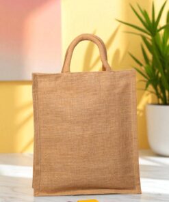 UR 14"x12" Tall Jute Tote Bag