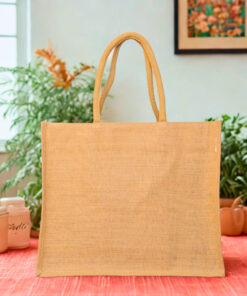 UR 18"x15" Oversized Jute Tote Bag
