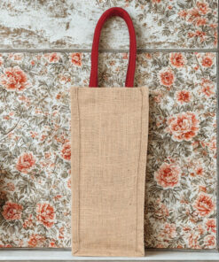 UR Natural Jute Water Bottle Bag